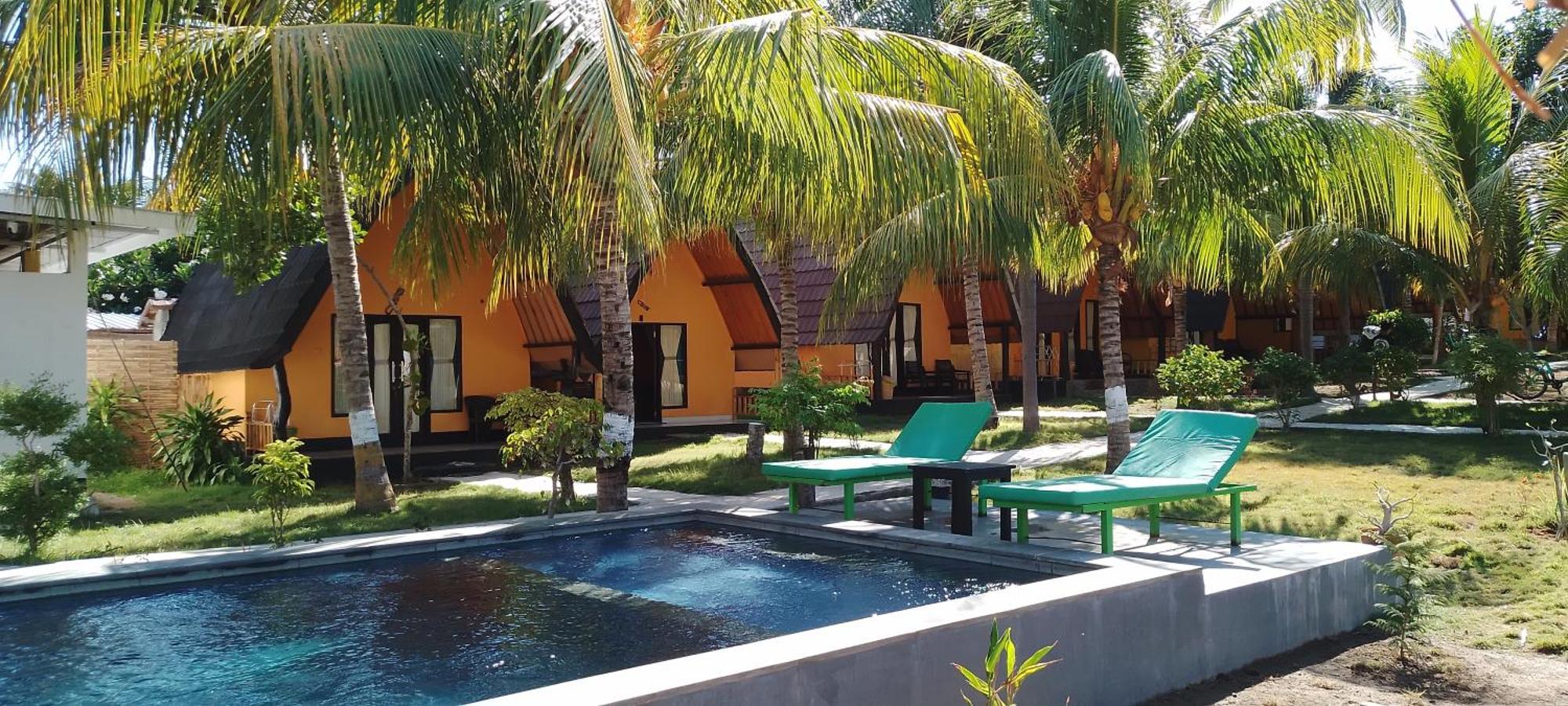 Pandan Bungalow Gili Air Exterior photo