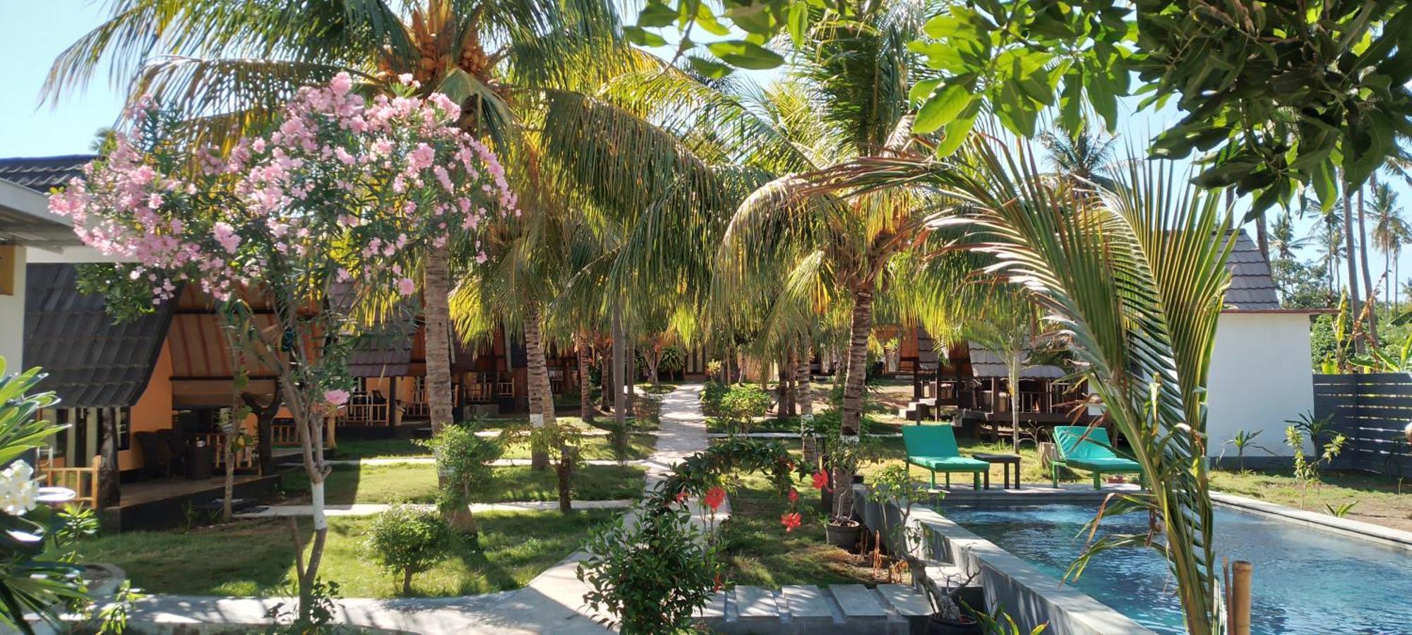 Pandan Bungalow Gili Air Exterior photo